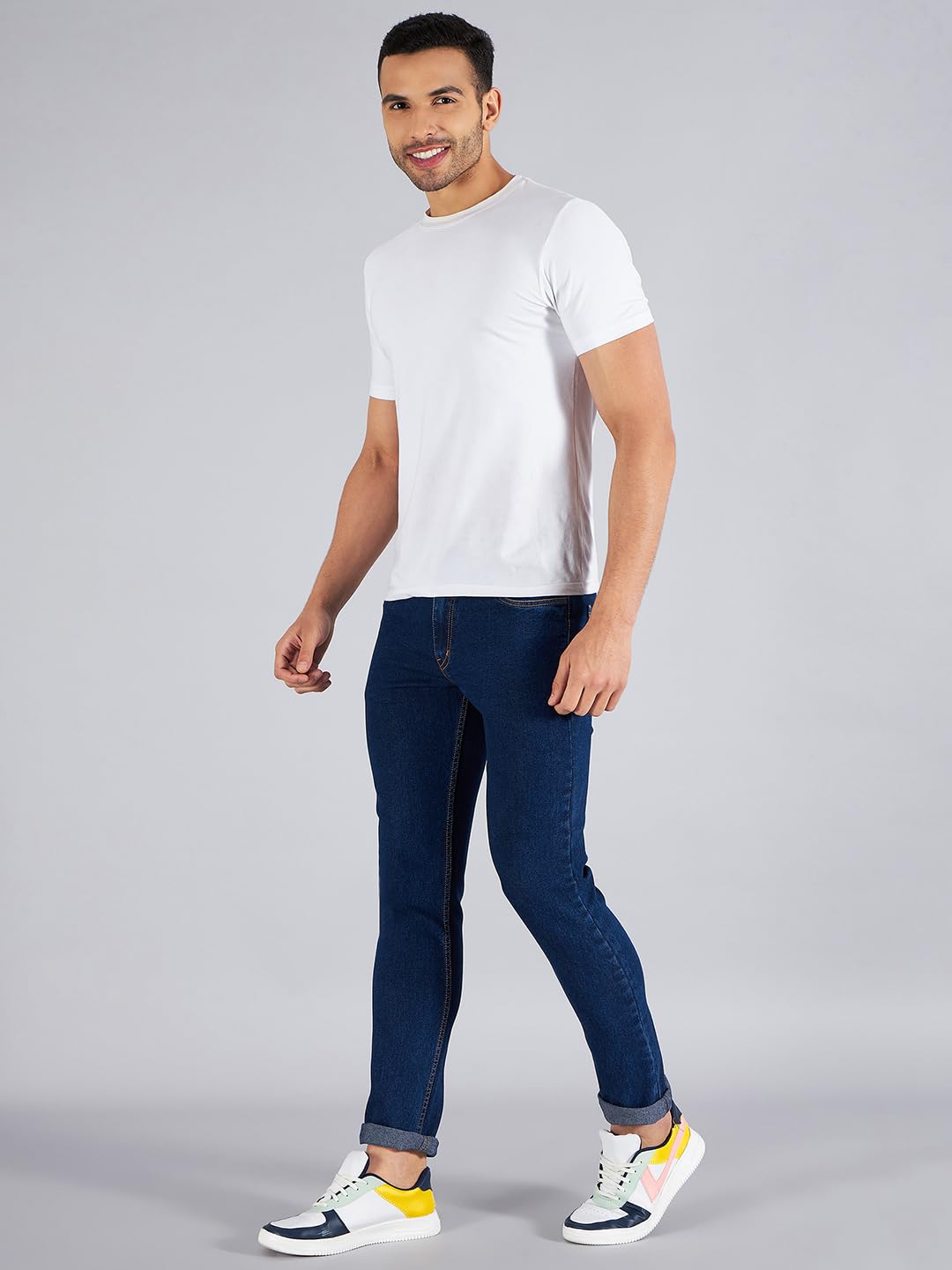 STUDIO NEXX Slim Fit Dark Cloud Jeans -VISTA11_DARKCLOUD_40