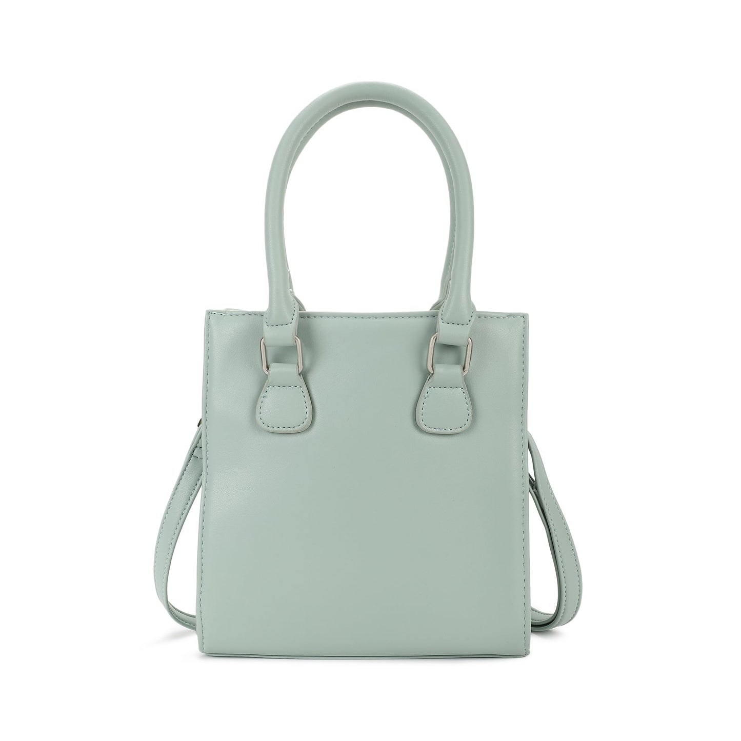 Fastrack Quilted Satchel For Women, Ladies And Girls | Stylish And Trendy Satchel Handbag For Girls, Ladies And Women | Made Up Of Premium Semi-Pu Material, Green