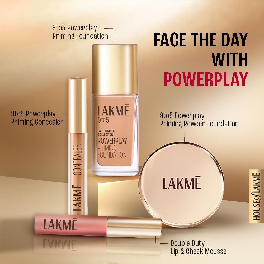 LAKMÉ 9 To 5 Weightless Mousse Lip & Cheek Color, Matte Lipstick & Blush, Lightweight, Long Lasting Lip & Cheek Tint For Dewy Look, Plum Feather, 9 G