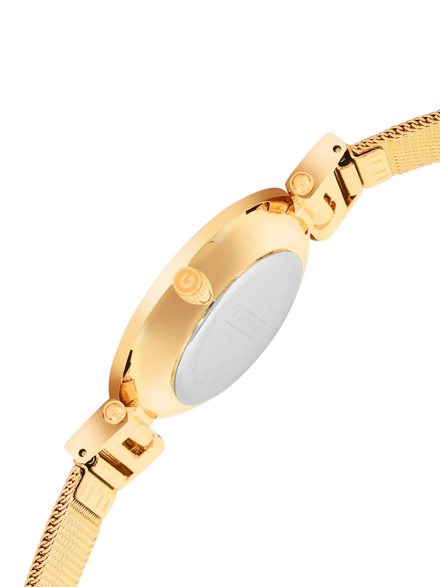 Giordano Analog Stylish Watch for Women Water Resistant Fashion Watch Round Shape with 3 Hand Mechanism Wrist Watch for Girls & Ladies to Compliment Your Look/Ideal Gift for Female - GZ-60056