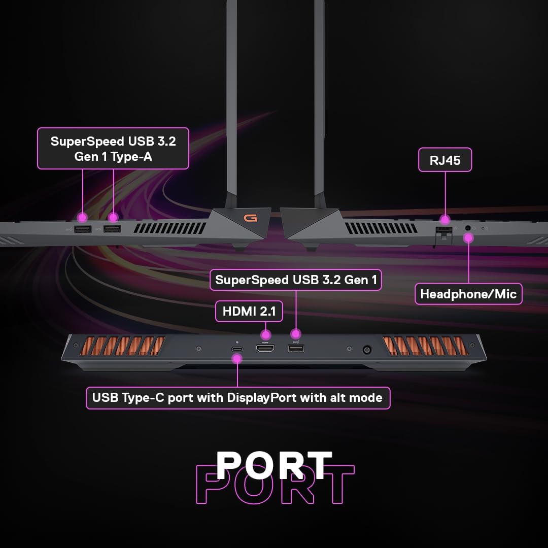 Dell SmartChoice G15-5530, Intel Core i5 13th Gen - 13450HX, NVIDIA RTX 3050-6GB, 16GB RAM, 1TB SSD, FHD 15.6"/39.62 cm, Windows 11, MS Office 21, Dark Shadow Grey, 2.65Kg Gaming Laptop