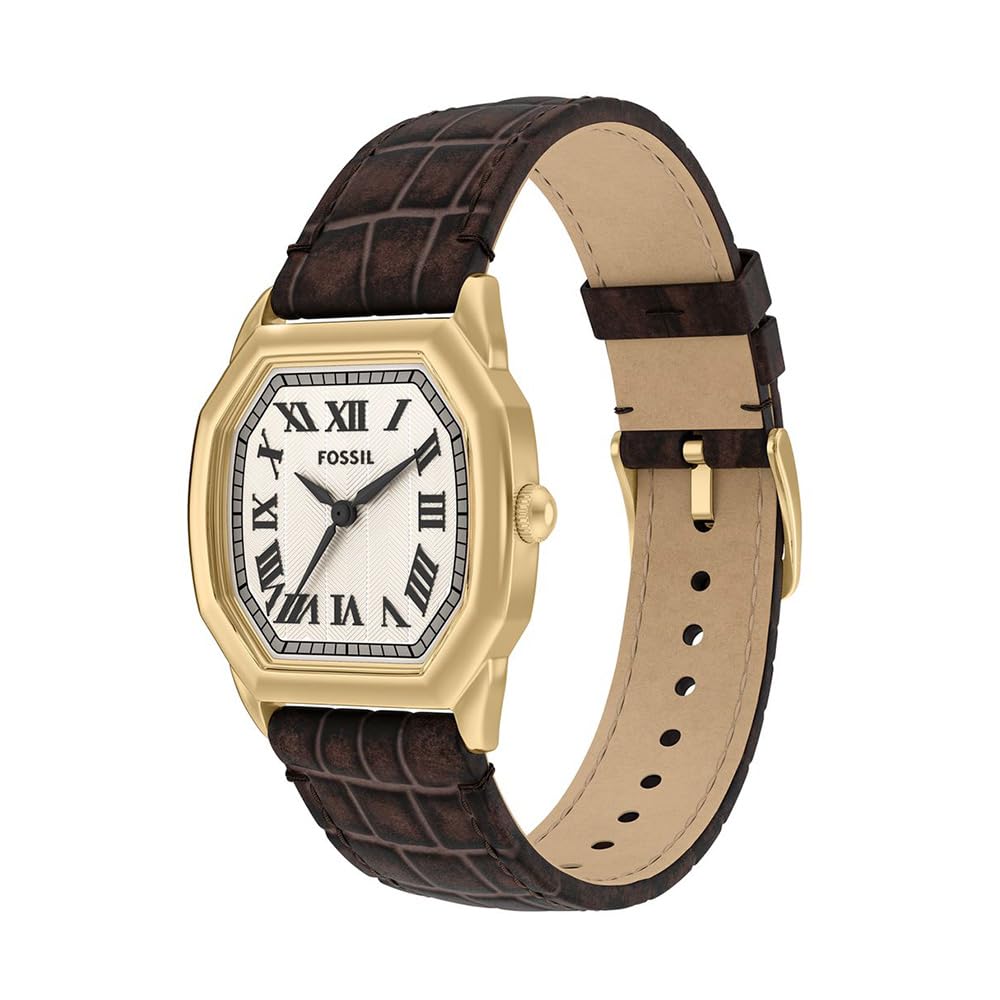 Fossil Analog Beige Dial Women's Watch-ES5426