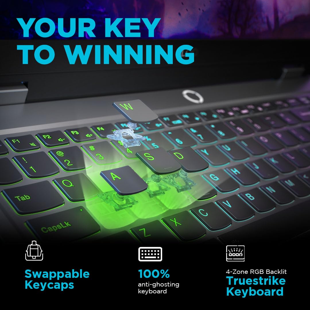 Lenovo LOQ Intel Core i7-14700HX 15.6" (39.6cm) 144Hz 300Nits FHD Gaming Laptop (16GB/1TB SSD/Win 11/NVIDIA GeForce RTX 4060 8GB Graphics/100% sRGB/Office 21/1Yr ADP Free/Grey/2.4Kg), 83DV00BEIN