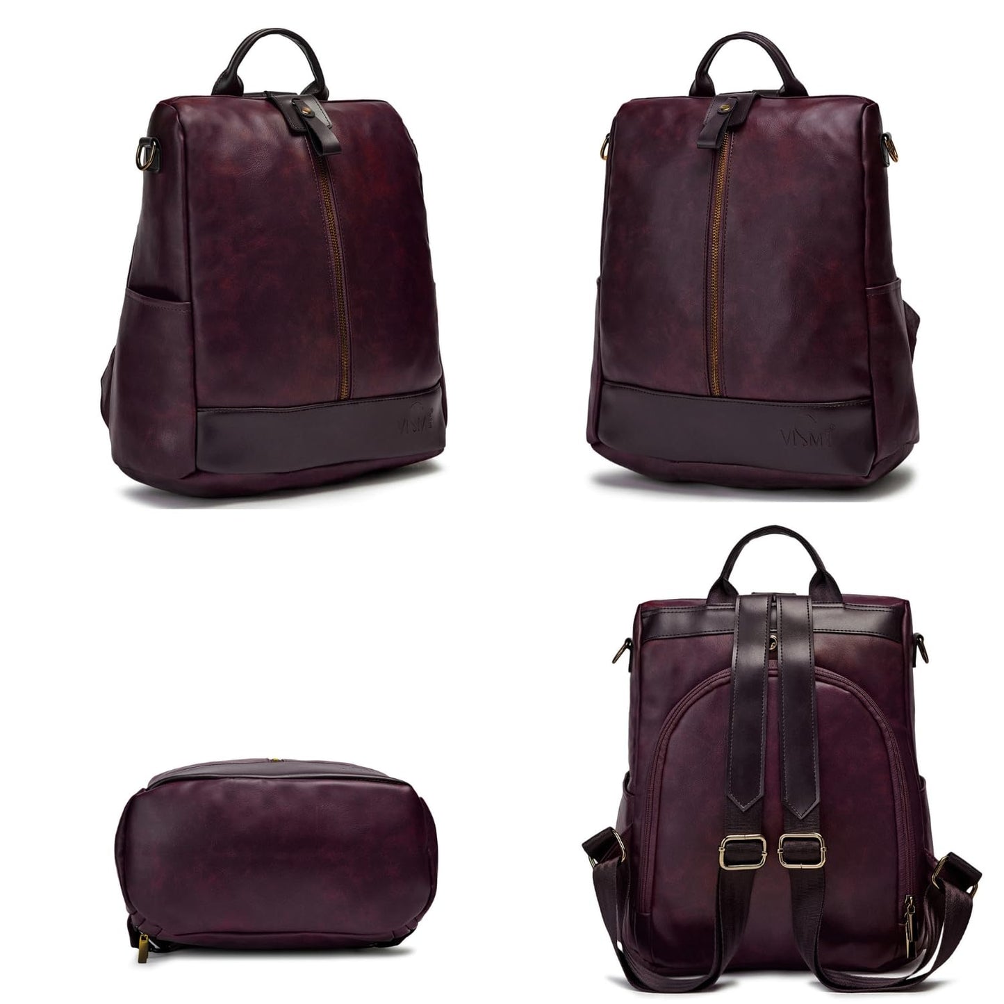 VISMIINTREND Backpack Bags for Women/Girls Stylish| Shoulder Sling Handbag Purse| Office | Travel | College | Daily-Use | Convertible |13 Inch Laptop Backpacks | Corporate Gifts|Rakhi Gift for Sister