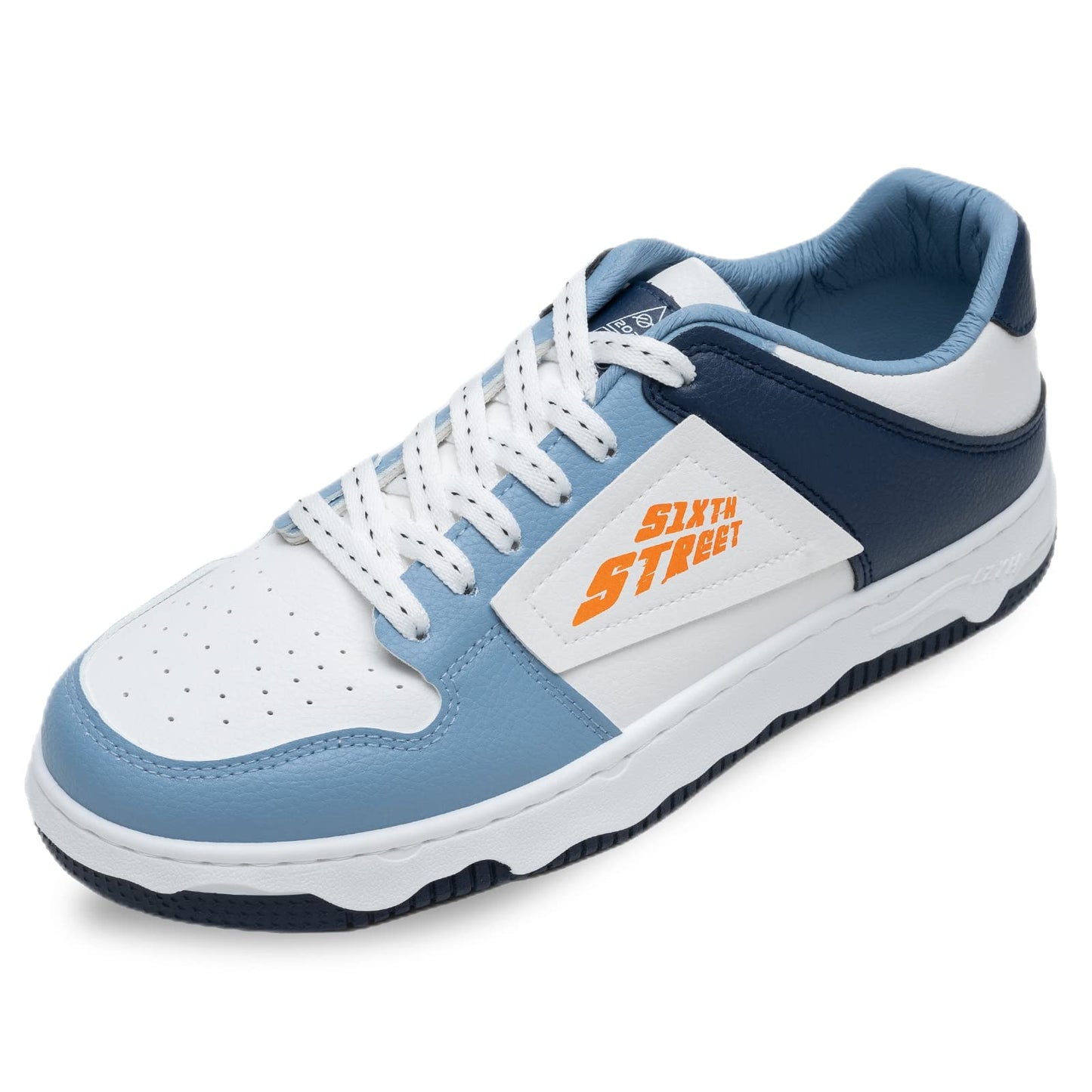 Sixth Street Mens Decker Blue Sneakers_6 UK (SSM057)