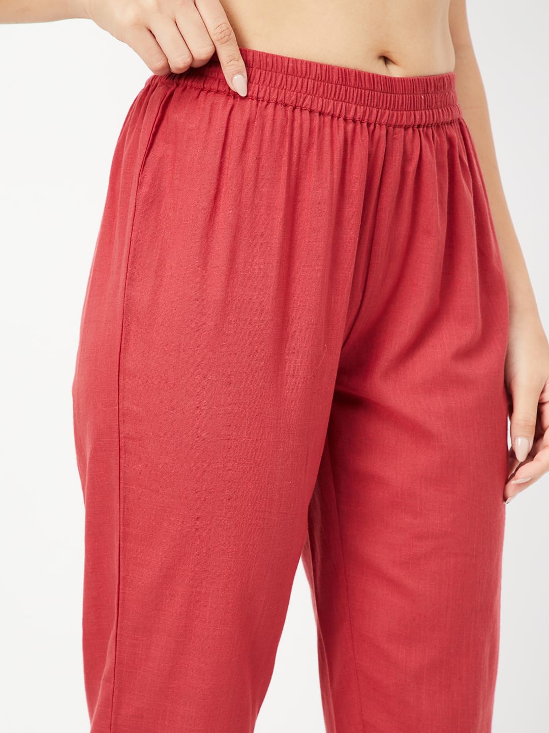 Max Women's Cotton Blend Kurta Set