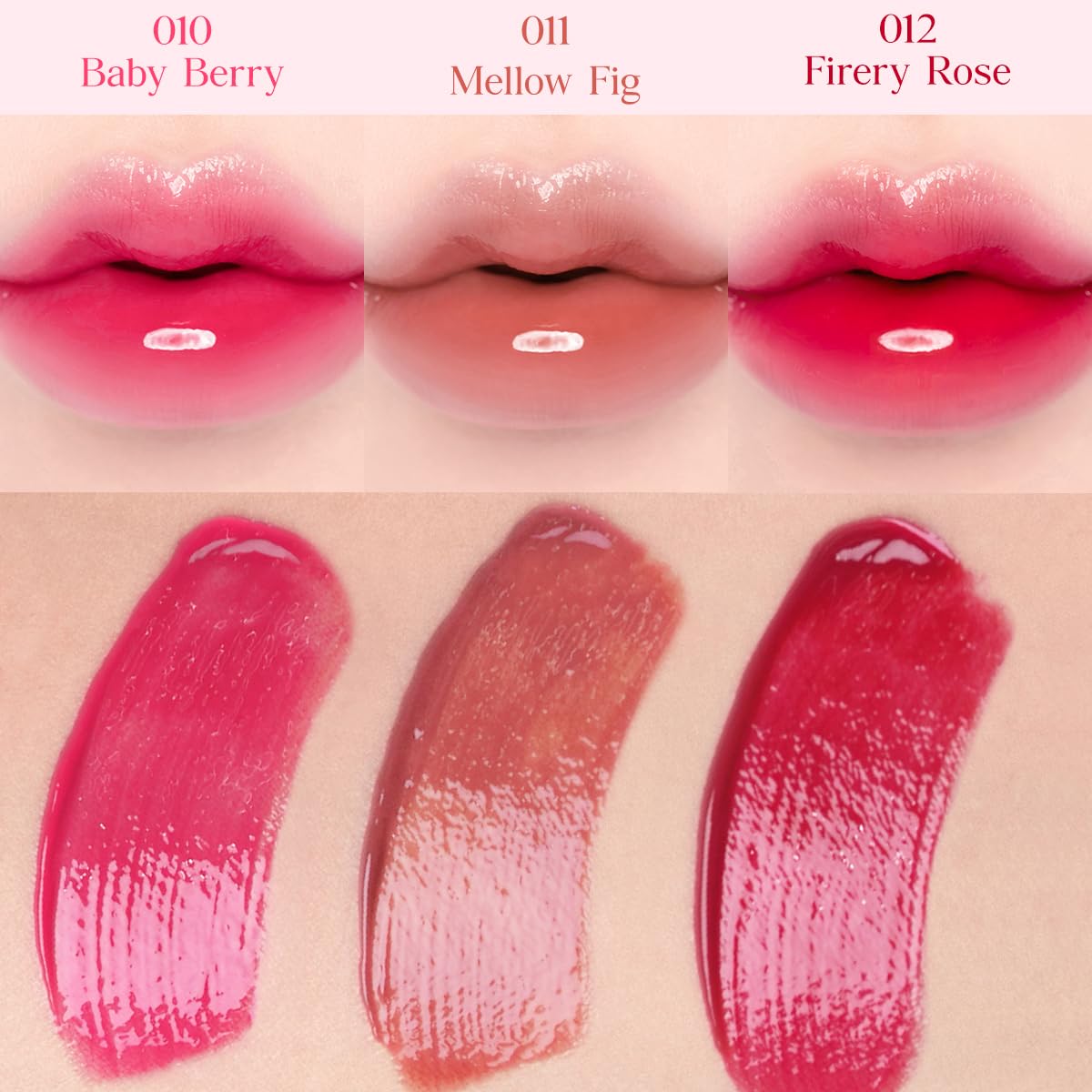 CLIO PROFESSIONAL CRYSTAL GLAM TINT 012 FIERY ROSE