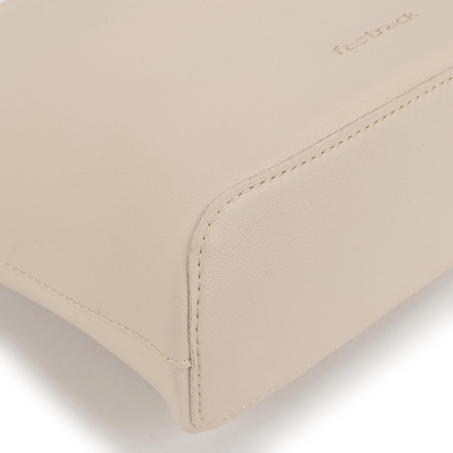 Fastrack Pumice White Casual Sling Bag for Women, Girls and Ladies with adjustable Sling Strap