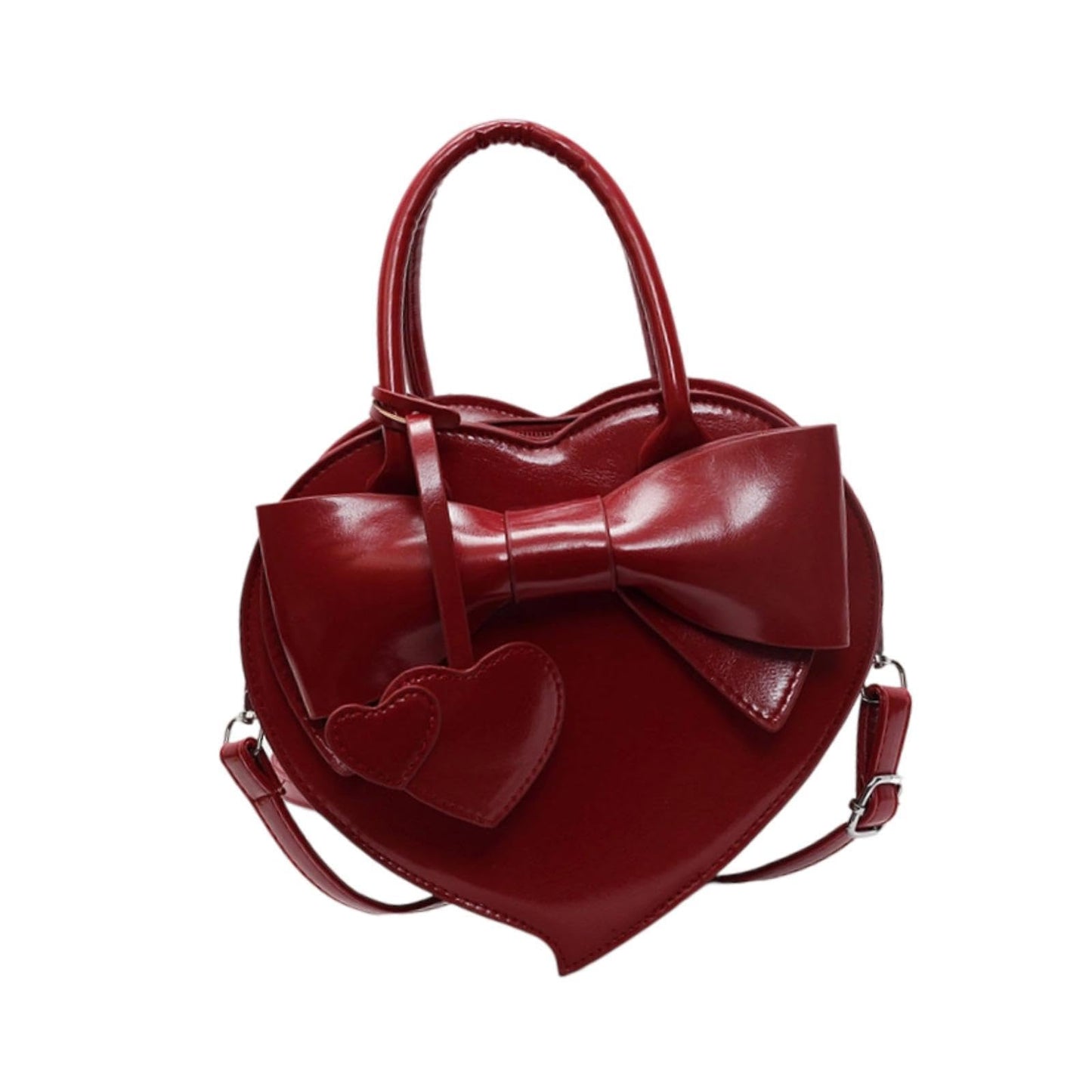 Enakshi® Women Handbag Clutch Decor Funny Heart Shaped Purse for Summer Dating Travel Red|Clothing, Shoes & Accessories | Womens Handbags & Bags