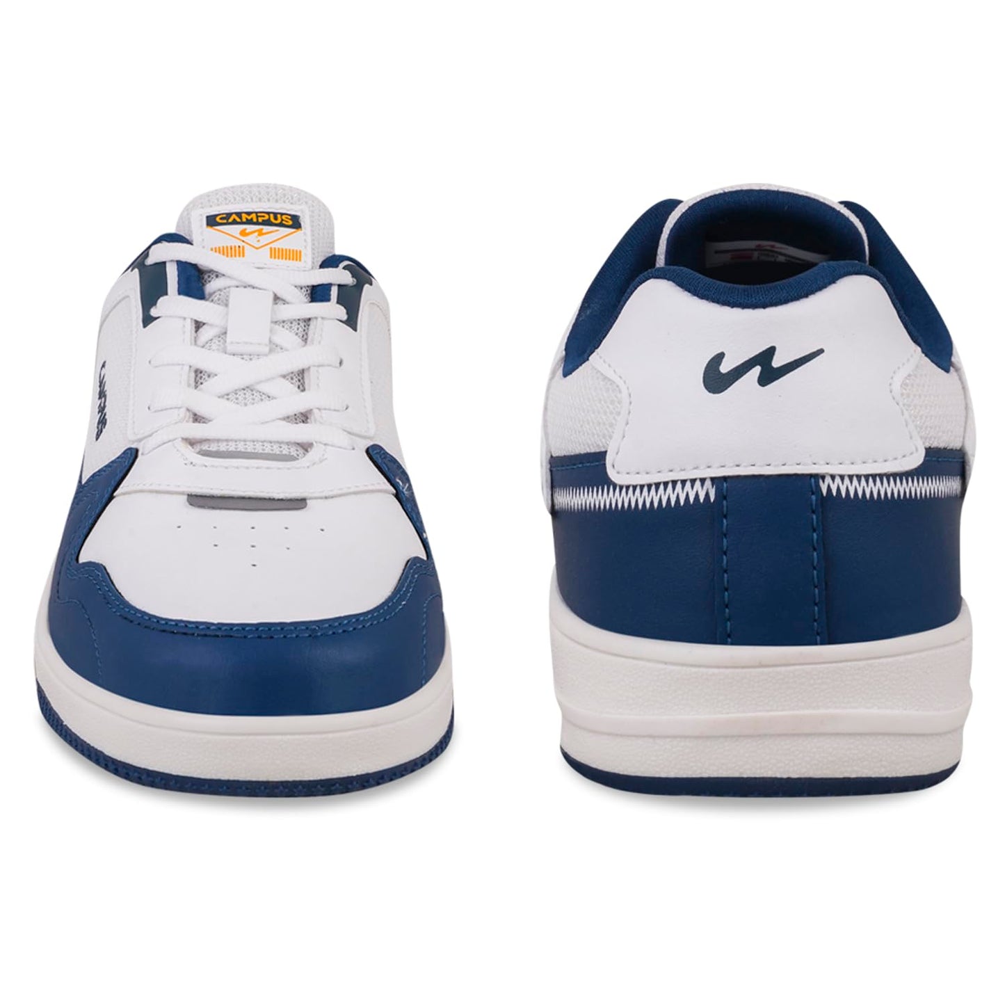 Campus Men's OG-08 WHT/MOD.BLU Sneakers - 6UK/India OG-08, White