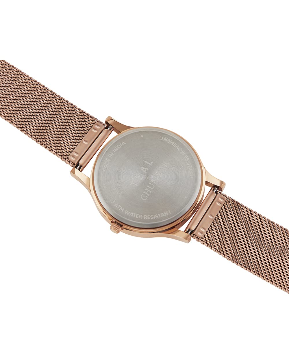 TEAL BY CHUMBAK Round Dial Analog Hand Watch for Women, Gifts for Women/Girls/Ladies, Stylish Fashion Watch for Casual/Work