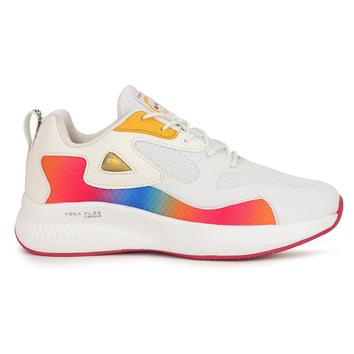 Campus Women's Hellen Running Shoes Off WHT/MSTD - 4UK/India