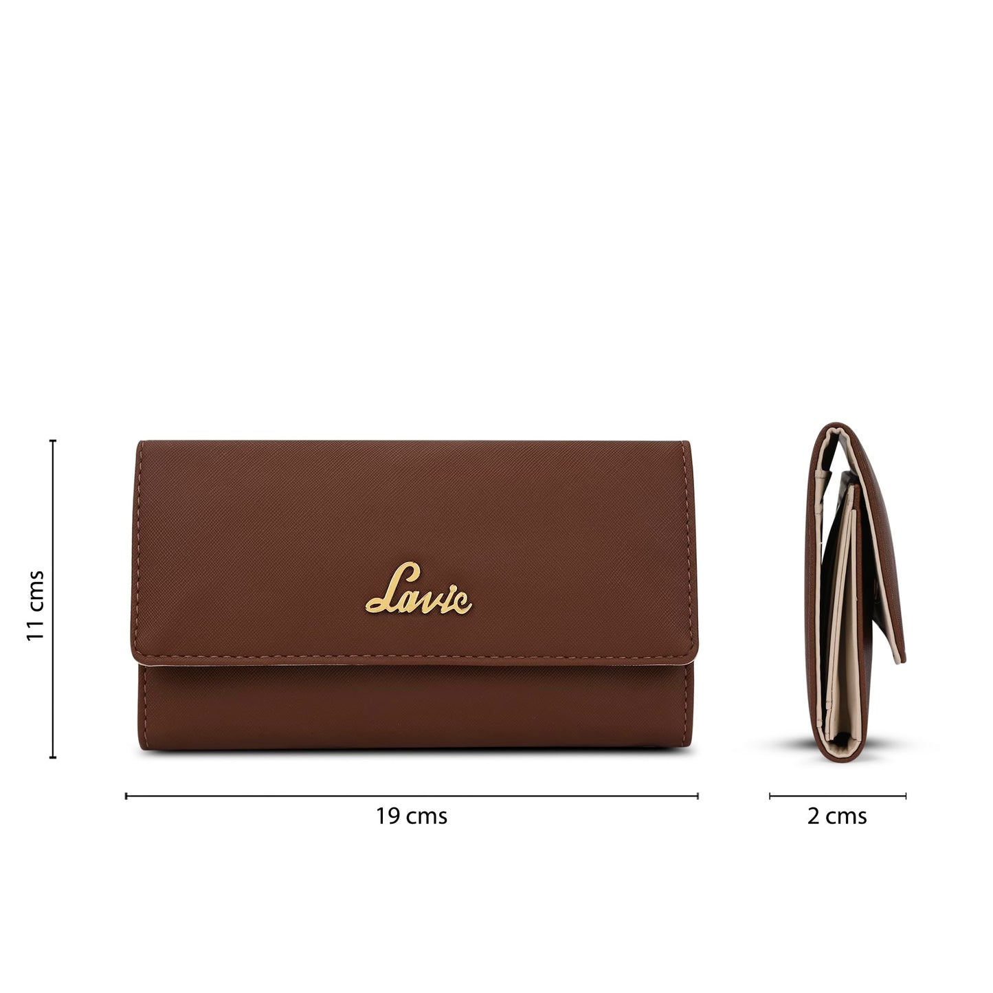 Lavie Women's Trifold Purse | Ladies 3 Fold Wallet | Gift for Women