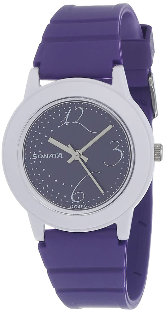 Sonata Purple Dial Analog watch For Women-NR8992PP02