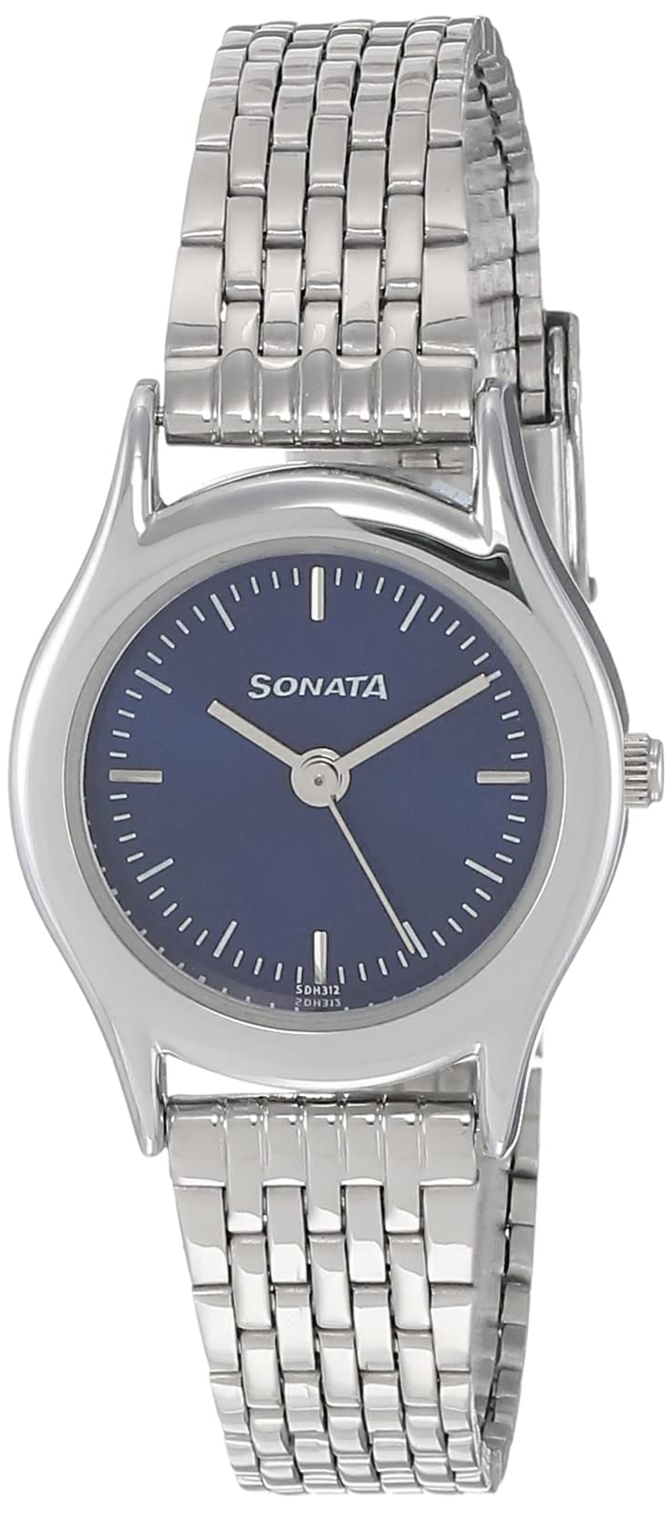 Sonata Essentials Analog Blue Dial Women's Watch-NP87020SM01