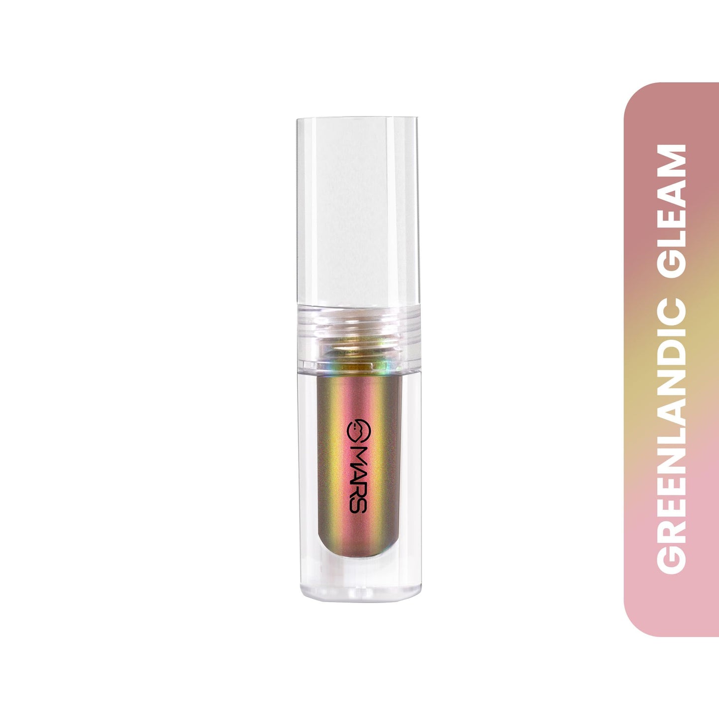 MARS Northern Lights Liquid Eyeshadow With Dual-Tone Chrome Effect | Liquid Shimmer | One Swipe Pigmentation | Smudge Proof | Light Weight Formula | (1.8ml) (05-Greenlandic Gleam)