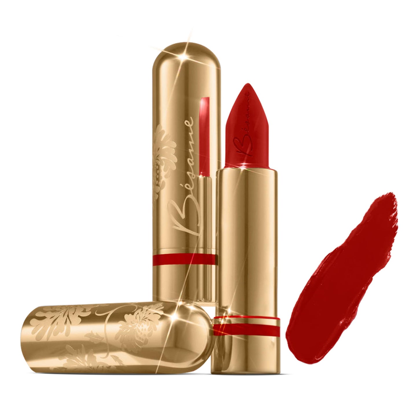 BÃƒ©same Cosmetics: Classic Color Lipstick - Vitamin-Enriched, Long-Wearing Satin Finish - Triple Pigmented - Feather Proof - Formulated for Sensitive Skin - Made in the USA