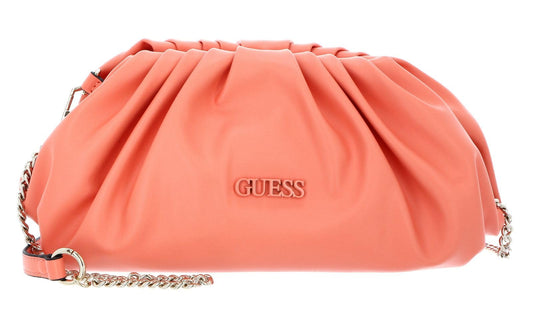 GUESS Womens Central City Clutch, Coral, One Size
