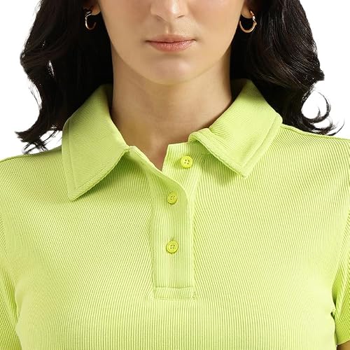 United Colors of Benetton Polo Neck Ribbed Dress