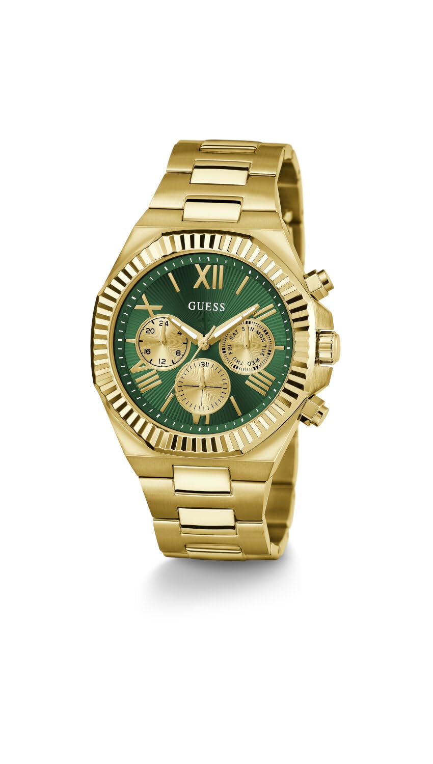 GUESS Analog Green Dial Men's Watch-GW0703G2