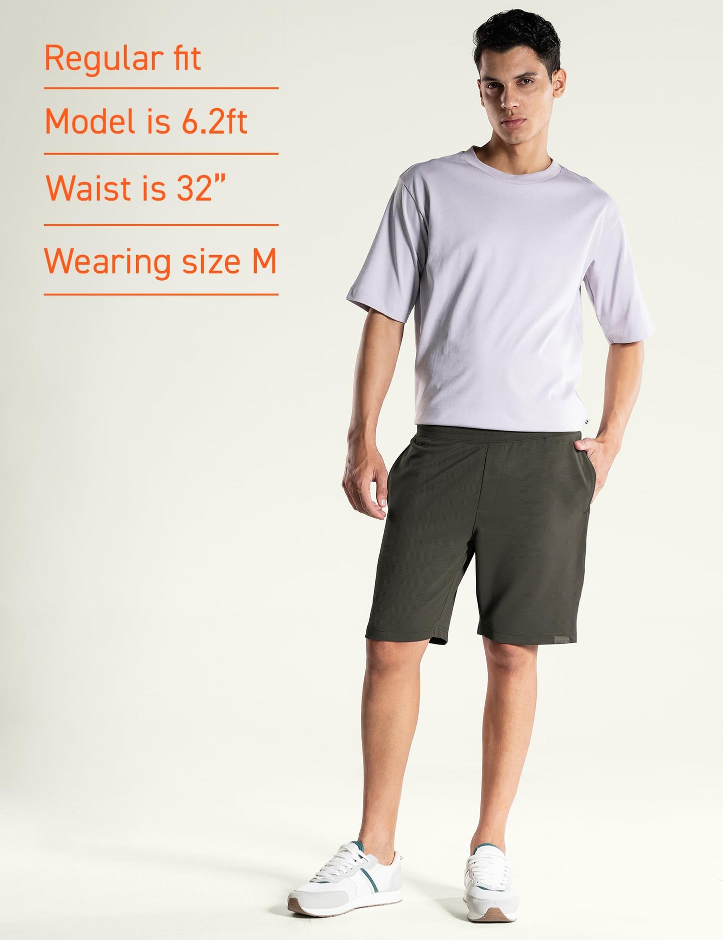 DAMENSCH Men 500 Day Shorts - Assure Green - Medium