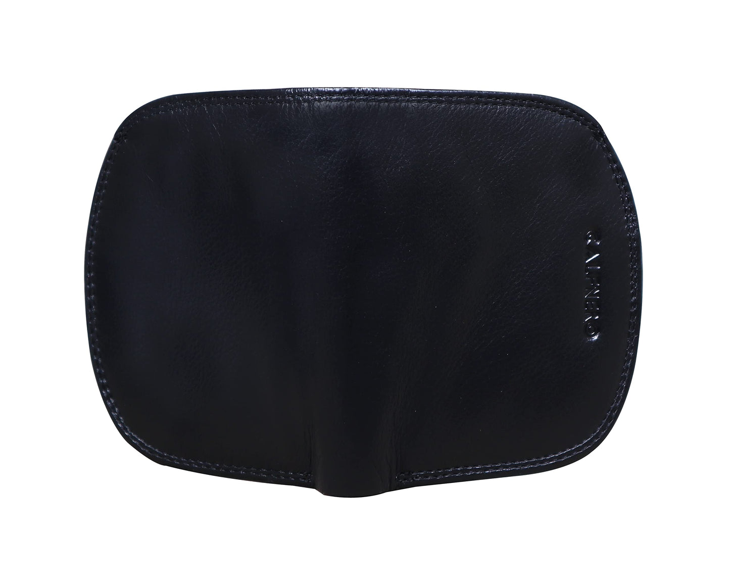 Calfnero Women's Genuine Leather Wallet-Long Purse Wallet with Multiple Card Slots and Note Compartment (Black)