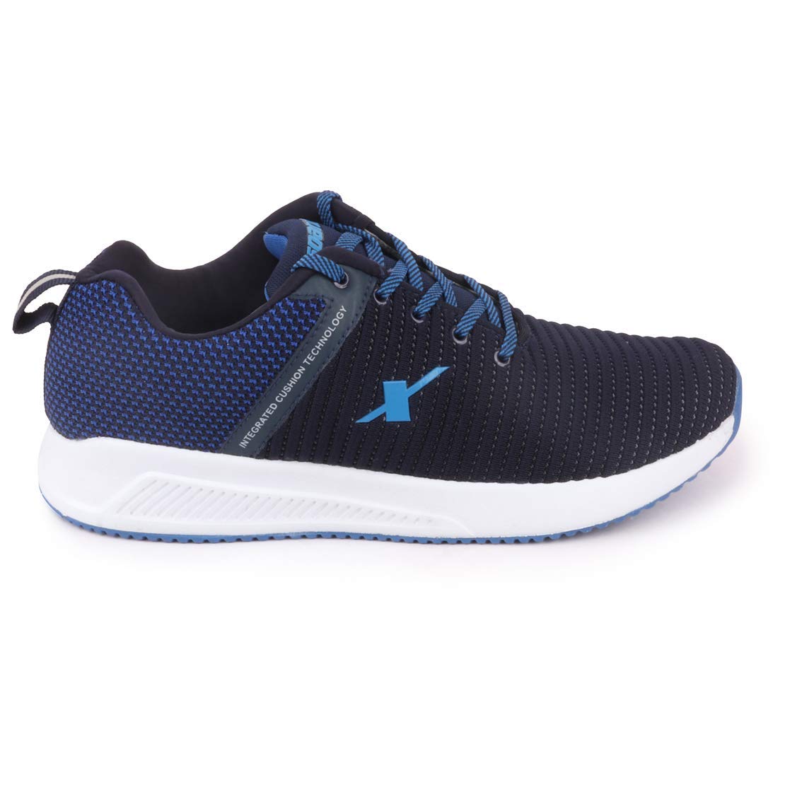 SPARX Trending & Stylish Men's Outdoor Sports/Walking/Running/gynmming Shoe SM-472 N.Blue R.Blue UK-7