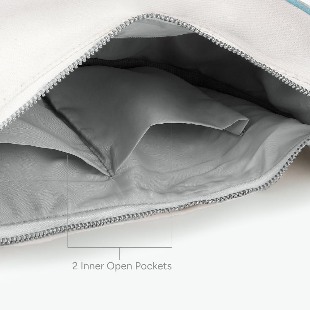 Eco Right Crossbody Bag, Sling Bag, Side Bag - Stylish Women's Purse With Adjustable Cotton Strap, Blue