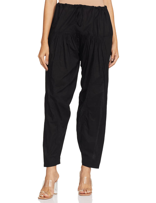 Max Women's Regular Fit Patiala Pants Black S