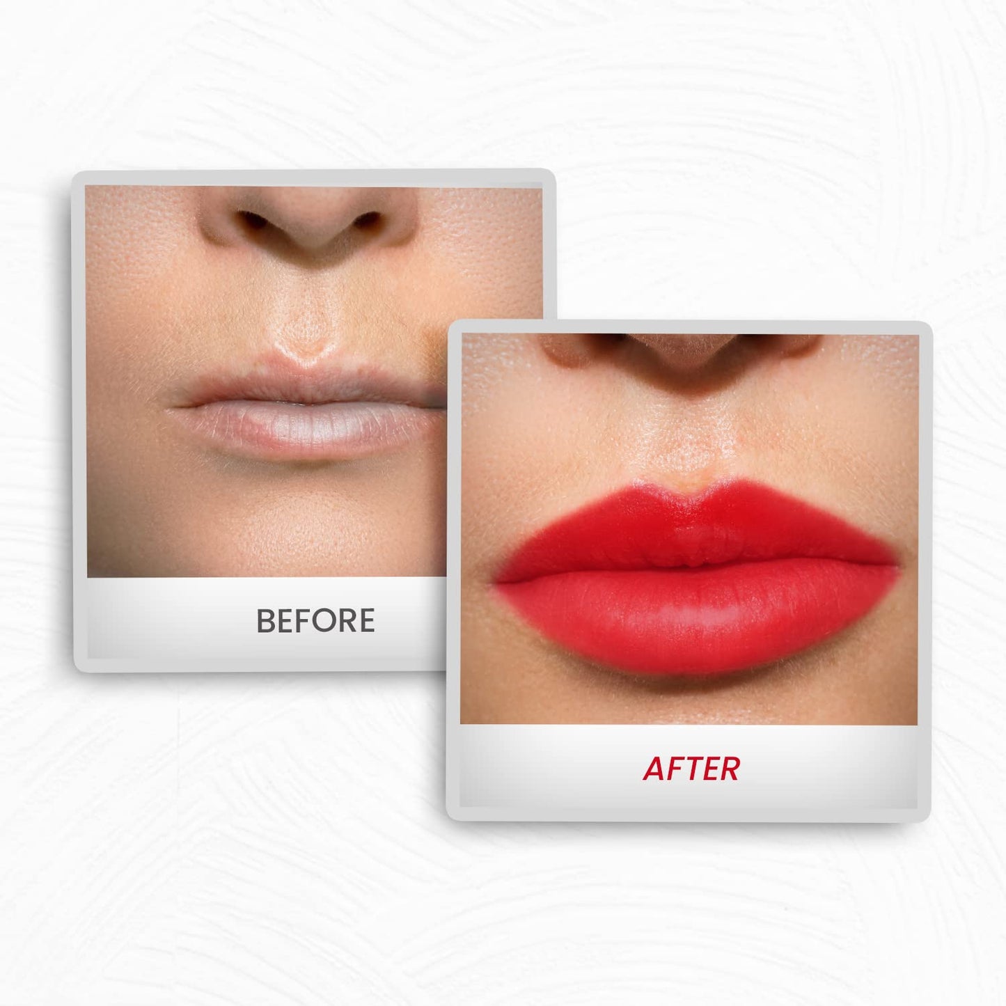 PROTOUCH Glossy Lip Plumping Drops - Volumizing Lip Gloss With 8-Hour Plumping Effect - Vegan Formula With Caffeine & Grape Seed Extract - Perfect Red