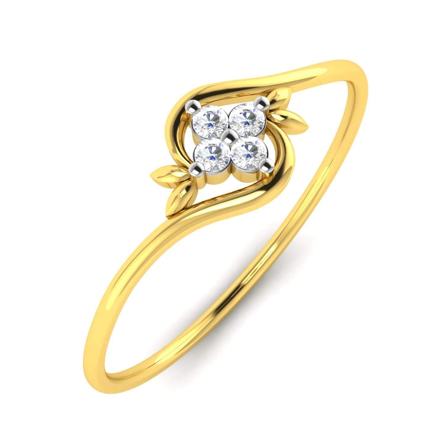AVSAR 14KT Yellow Gold Ring for Women