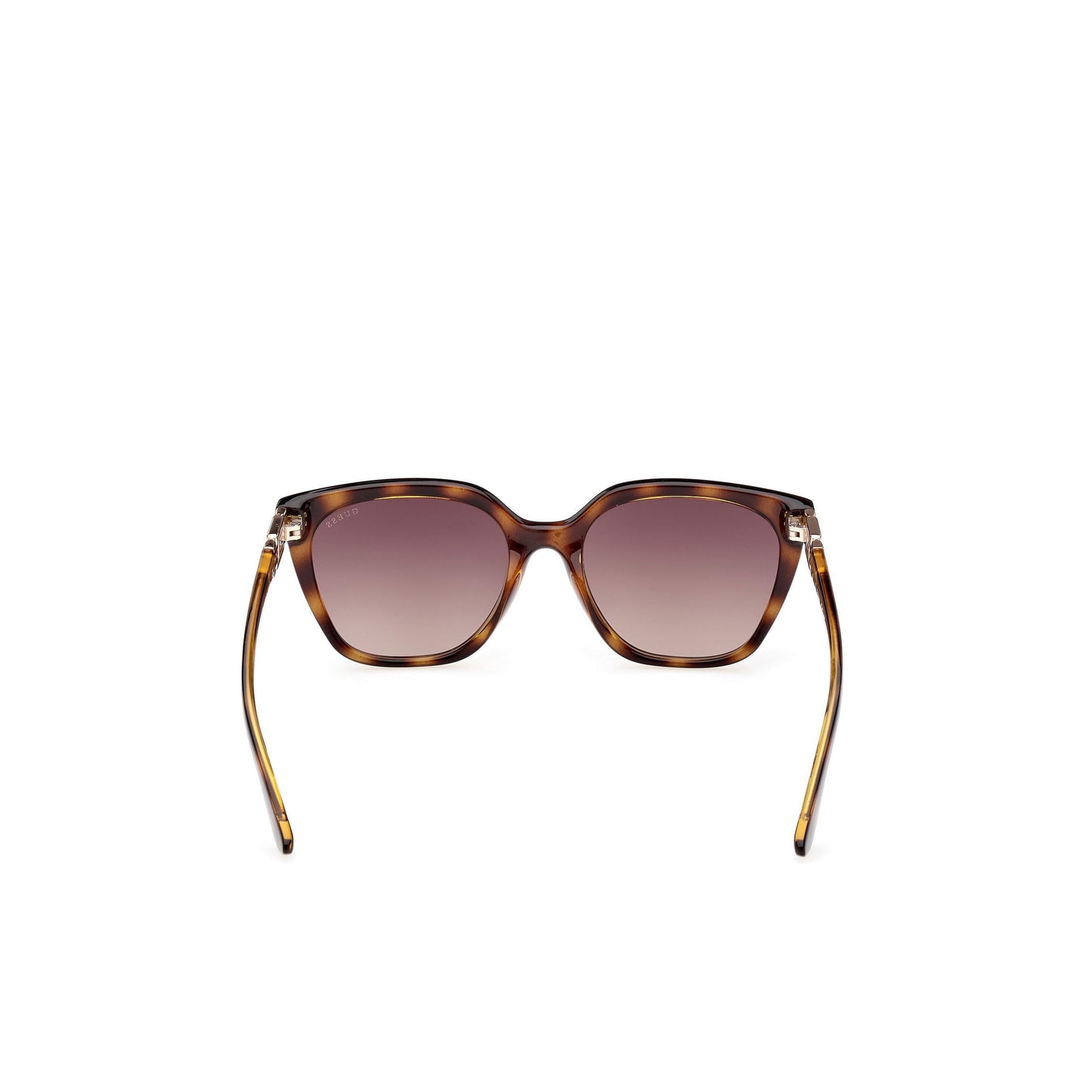 Guess Gu7870@5552F#, Dark Havana Rectangular Non-Polarized Sunglasses, Women's Regular, Dark Havana, Brown, Medium