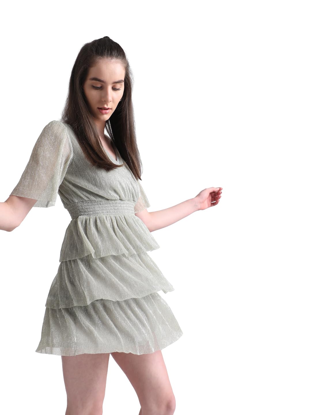 ONLY Regular Fit Dress (15313745_Canary Green_34)