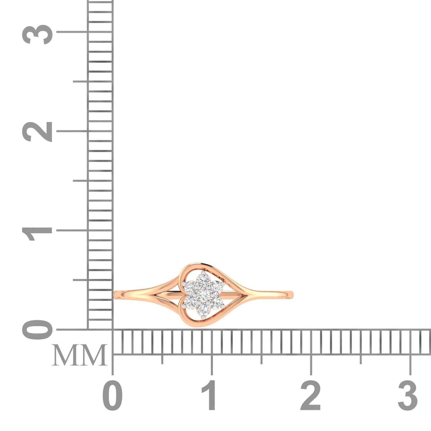 AVSAR 14KT Rose Gold Ring for Women