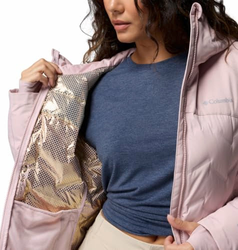 Columbia Women Grand Trek III Down Jacket upto -15°c, M, Hiking|Trekking | Heat Seal | Omni-Heat Infinity | Omni-Tech