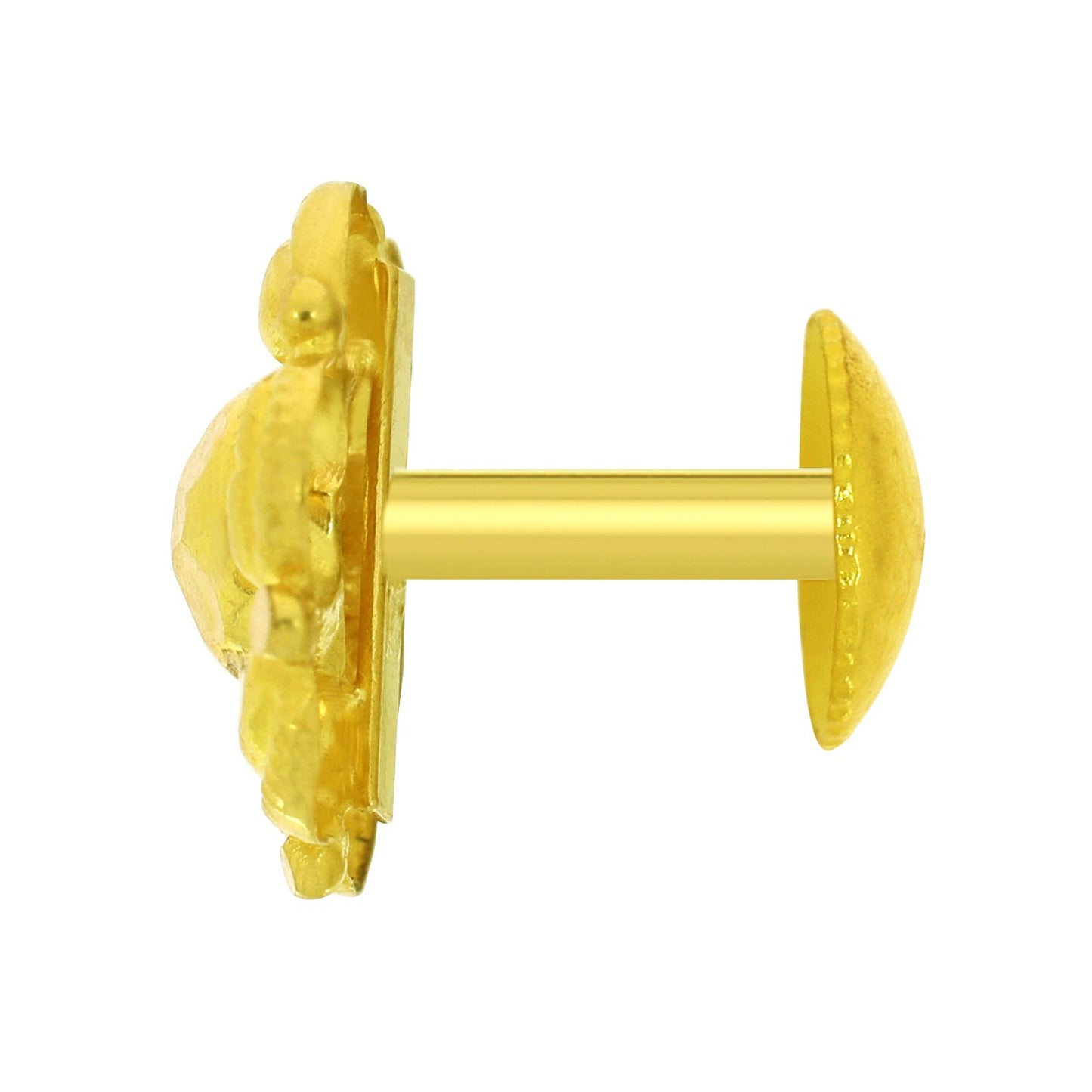 Joyalukkas 22KT Yellow Gold Stud Earrings for Girls