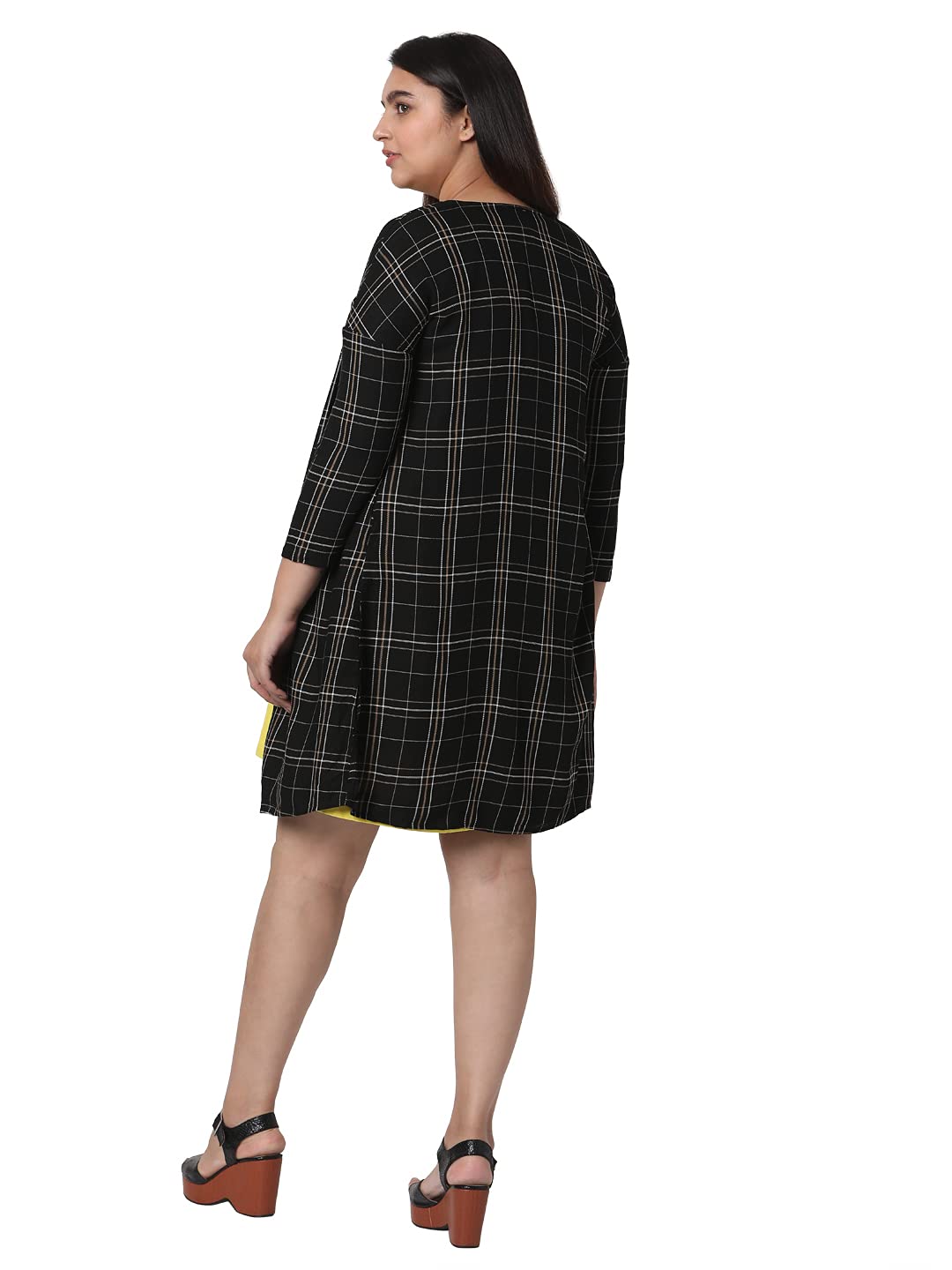 VERO MODA Women's Shrug Cape (248282401- Black_S)