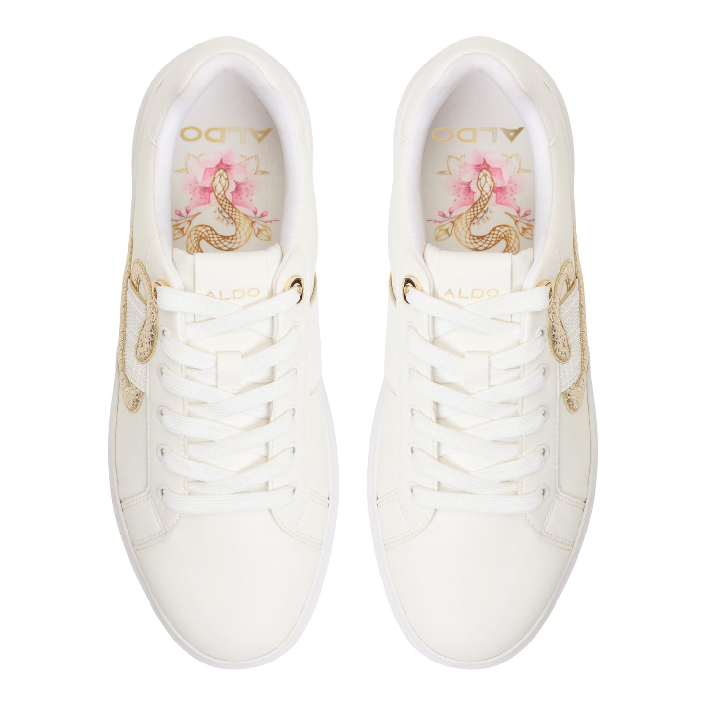 Aldo SLITHERA-IN100 Men White Low-Top