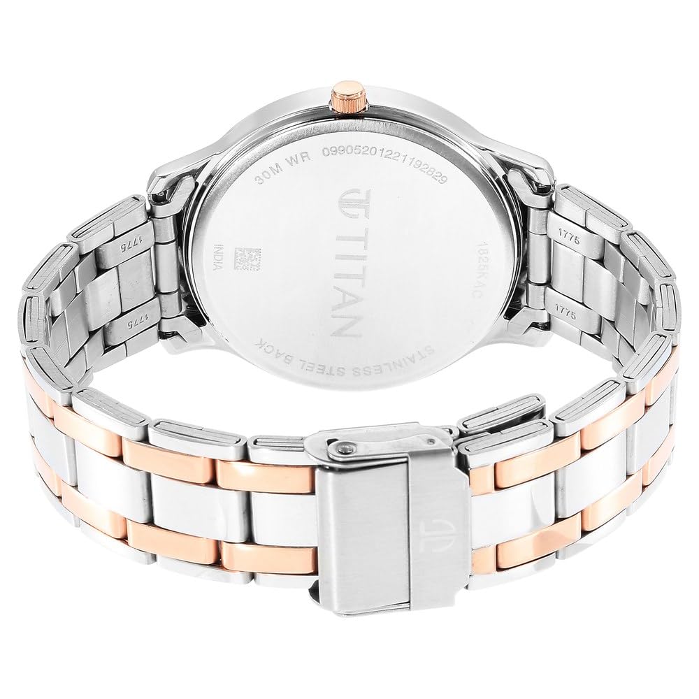 Titan Black Dial Analog Watch for Men-NR1825KM02