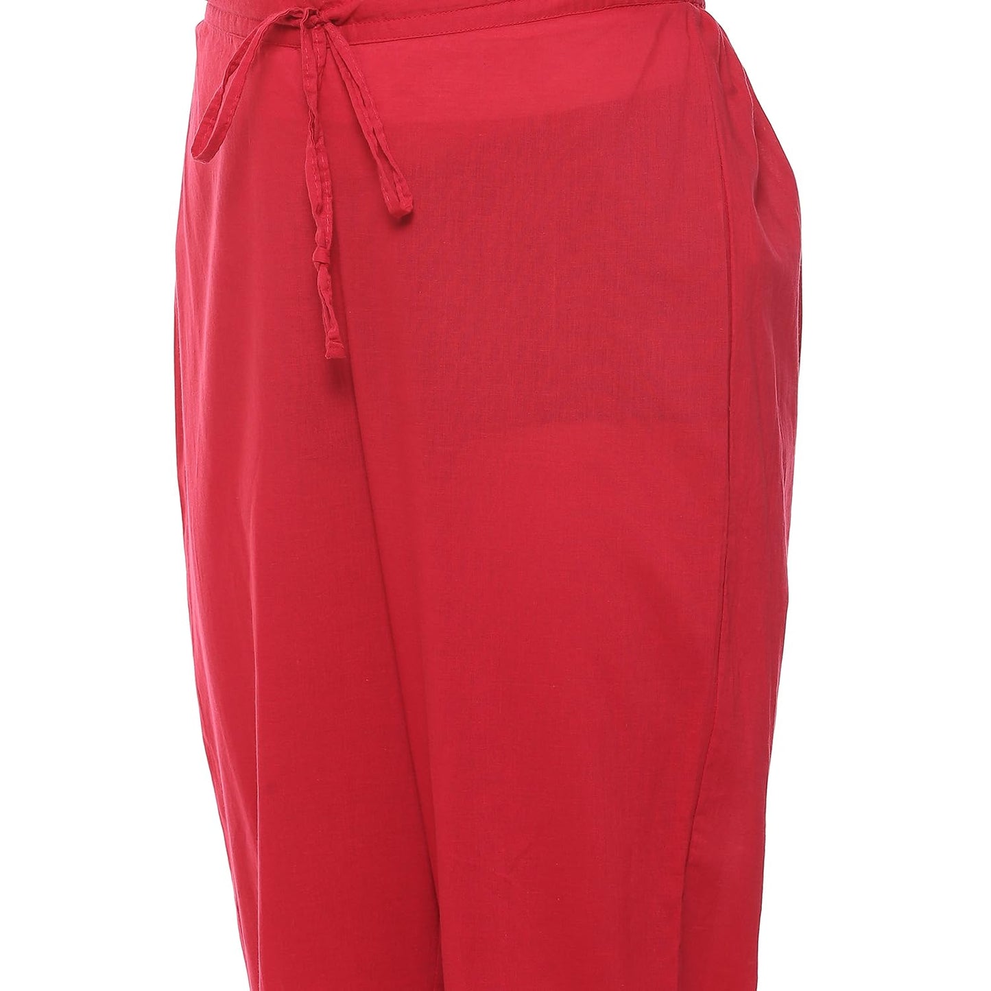 BIBA Women EMBROIDRED Straight SALWAR KURTA DUPATTA(SKDASSORTED8907_FUCHSIA_32)