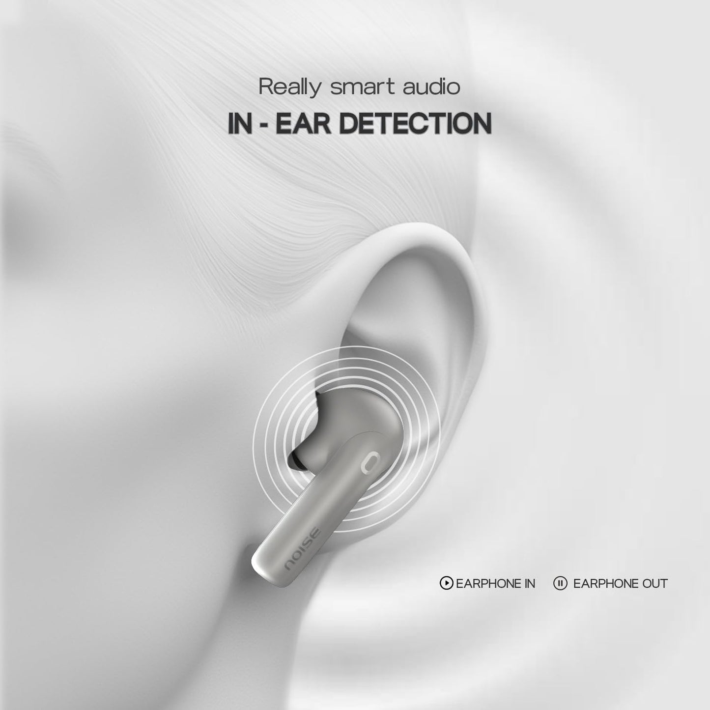 Noise Newly Launched Air Buds Pro 6 in-Ear Truly Wireless Earbuds with Hybrid ANC (up to 49dB), LHDC with 12.4mm Titanium Driver, 50H of Playtime, Google Fast Pair, BT v5.3(Nimbus Grey)