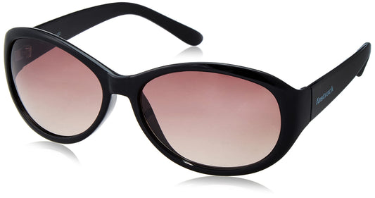 Fastrack Brown Oval 100% UV protected Sunglasses for Women