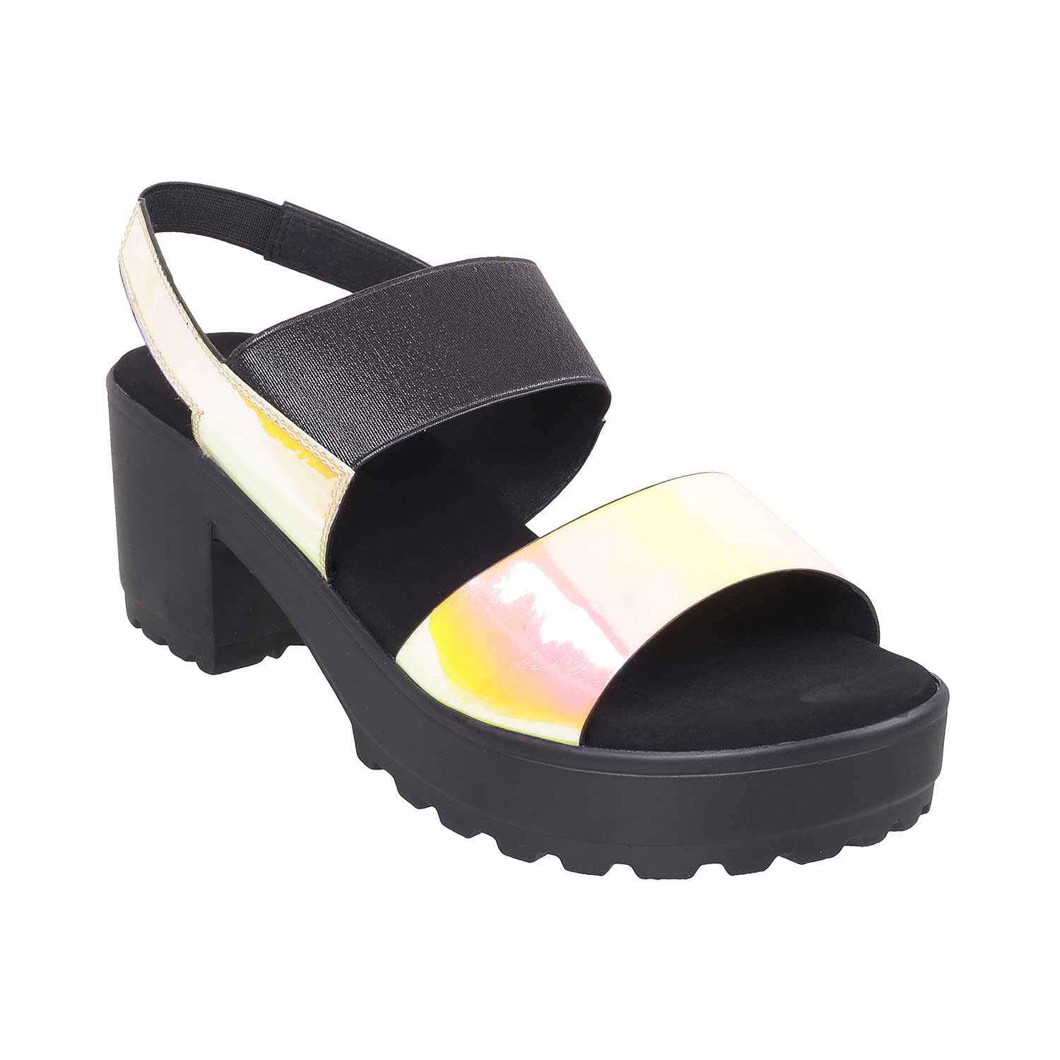 Metro Women Orange Sandals - SaumyasStore