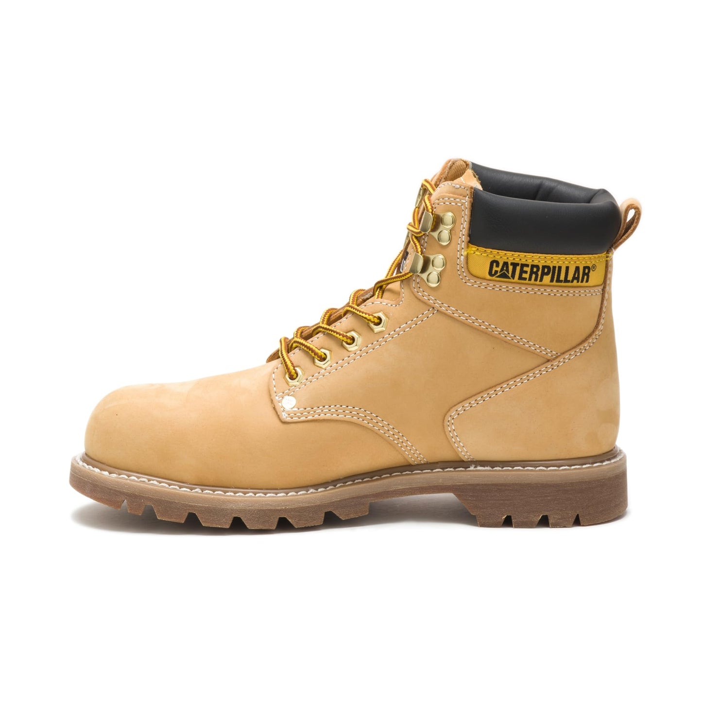 Caterpillar Men's Second Shift Steel Toe Work Boot Honey 8.5 2E US