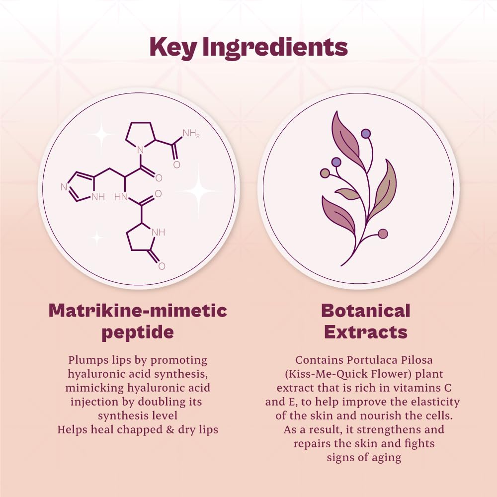 Typsy Beauty Crystal Crush Plumping Lip Gloss XL I Sparkling Sunstone I High Shine Clear Base with Gold Shimmer, Lip Plumping Effect, Non-sticky, Infused with Peptides & Botanical Extract, Vegan, 7ml