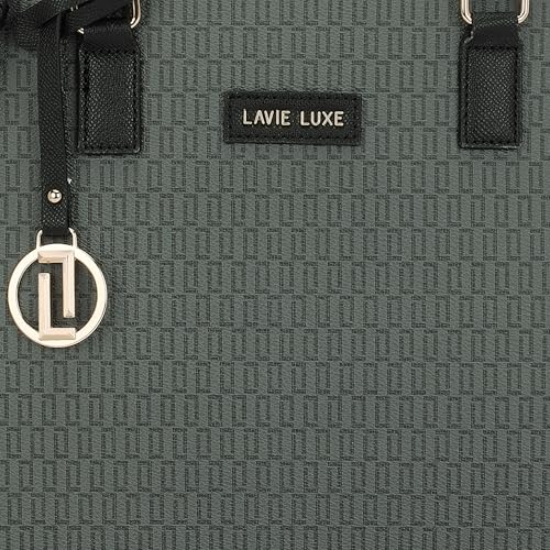 Lavie Luxe Women's Quad24 Extra Large Box Satchel Bag for Women | Satchel Handbag for Work | Ladies purse | Stylish Shoulder Bag | Gift for Women