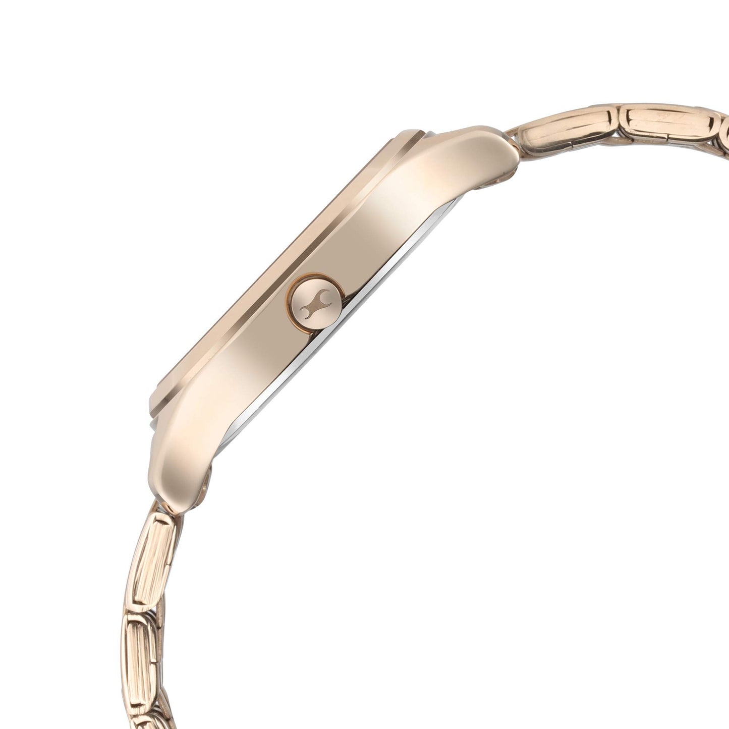 Fastrack Casual Analog Rose Gold Dial Women's Watch-6248WM01