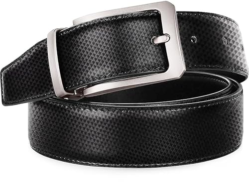 ZORO Reversible Vegan Leather Belt for Men | Black/Brown | RSCR-0138