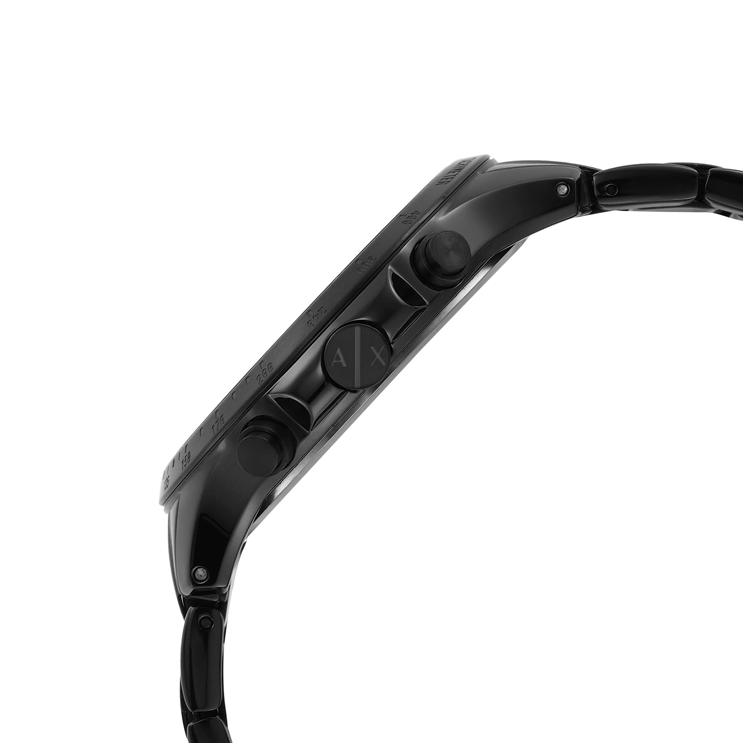 Armani Exchange Analog Black Dial Men's Watch-AX2429 Stainless Steel, Black Strap