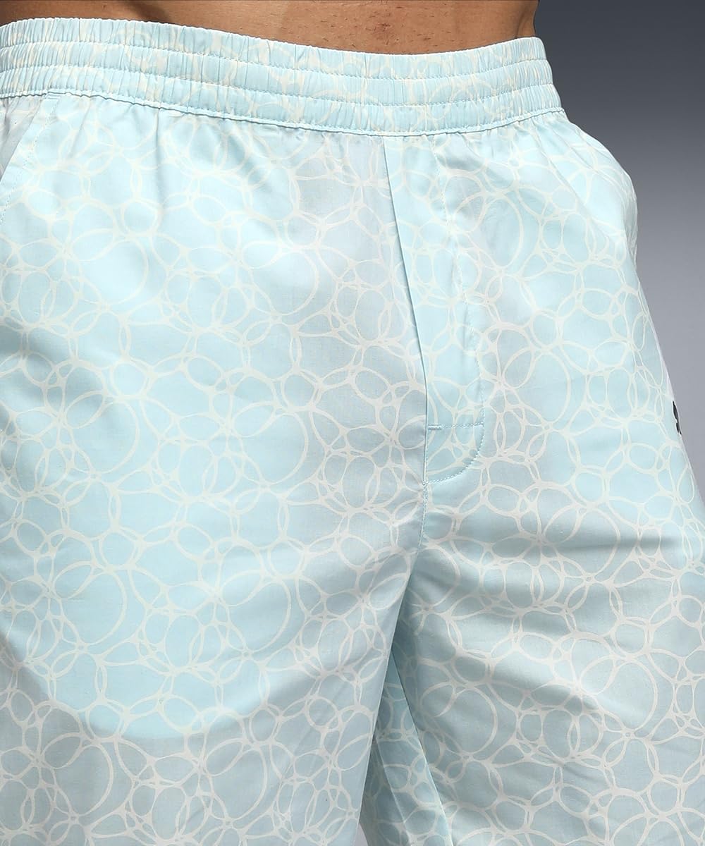 PUMA | Men's Comfort Weave Printed Lounge Pants | Nitro Blue-White | 2XL